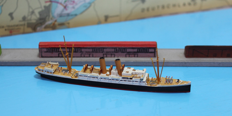 Passagierschiff "Prinz Eitel Friedrich" braune Decks (1 St.) D 1904  Mercator M 426